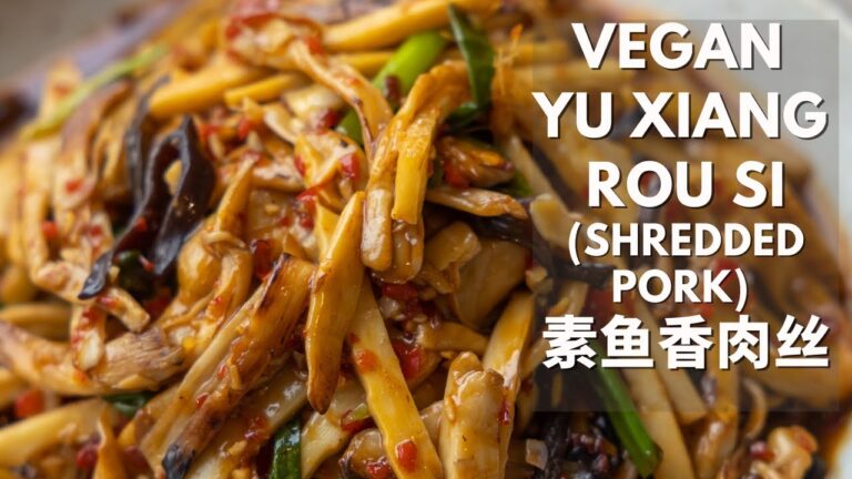 Vegan Yu Xiang Rou Si — 鱼香肉丝