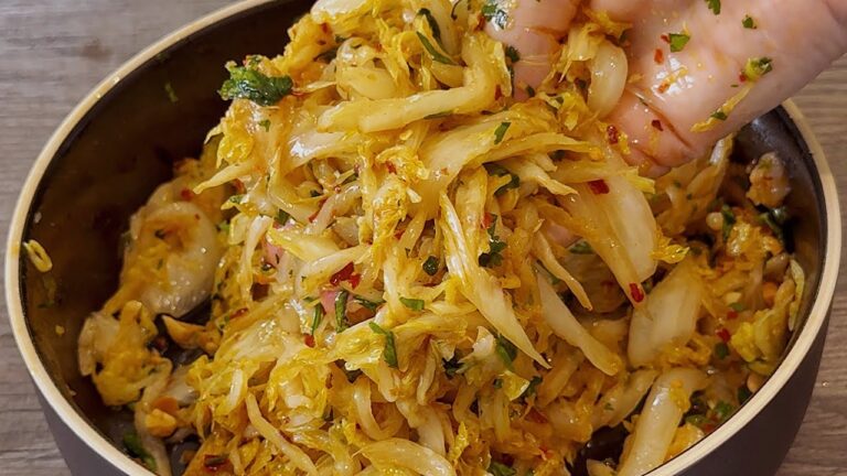 Cold Spiced Cabbage — 凉拌大白菜
