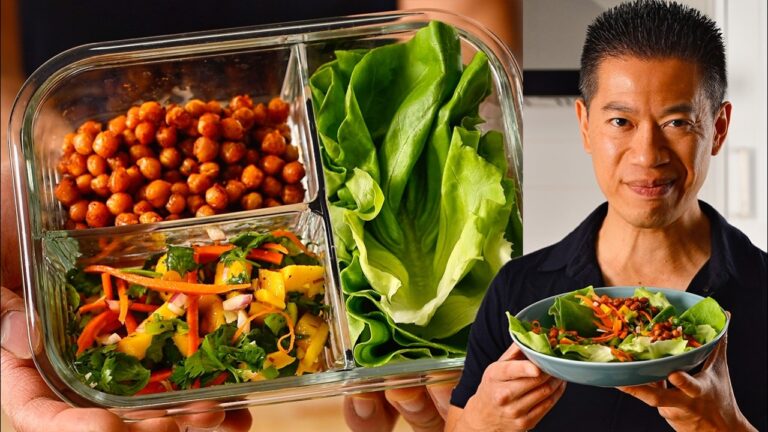 Chili Chickpea Lettuce Wraps — 辣椒鹰嘴豆生菜包