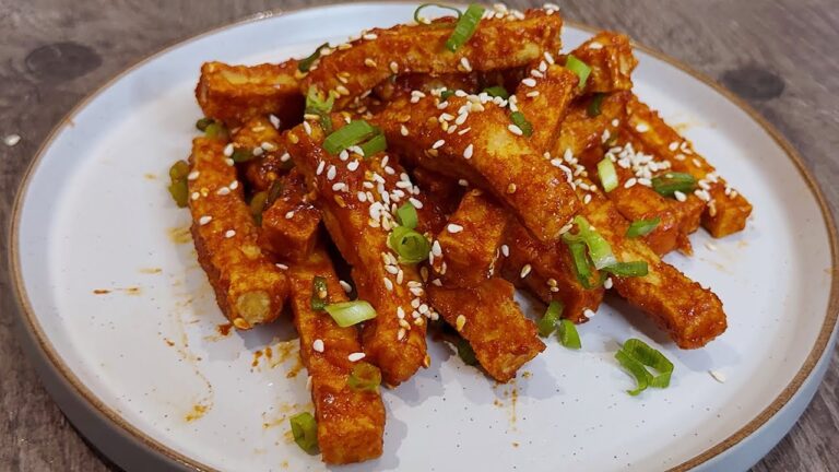 Gochujang Tofu Fries — 韩式辣酱豆腐条