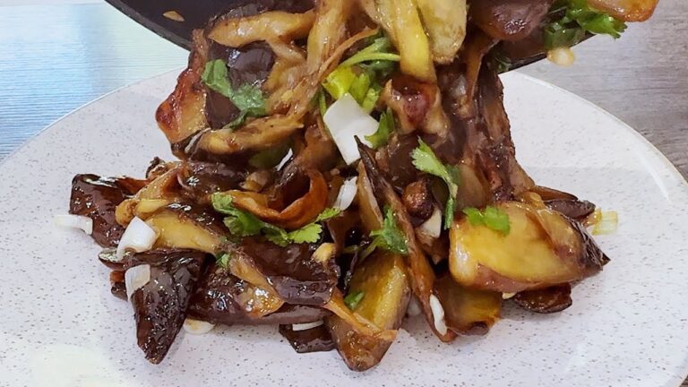 Garlic Eggplant — 蒜香茄子
