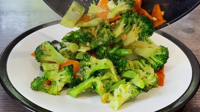 Chinese Cooked Broccoli — 中式炒西兰花