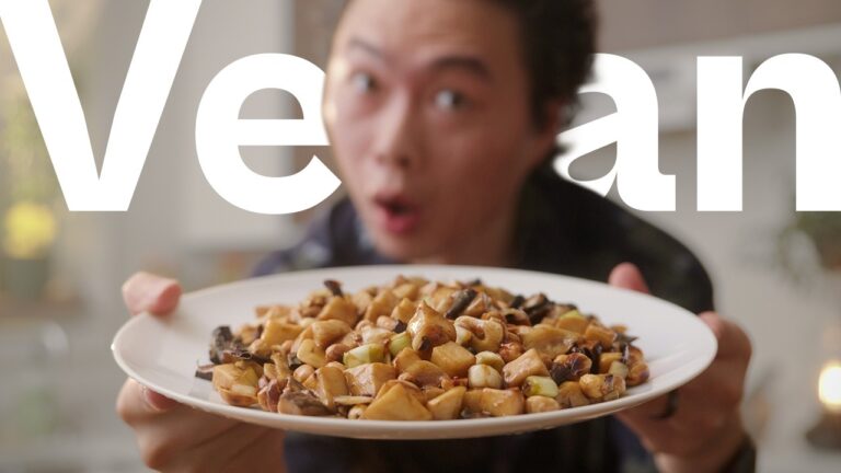 Vegan Kung Pao Mushroom — 素宫保鸡丁